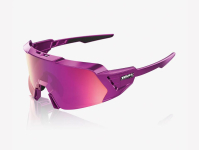 oculos 100% korbin x gloss chrome lentes purple