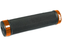 punhos ktm diamond rubber preto/laranja