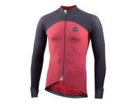 camisola nalini hp ergo xwarm m/comp. black/red