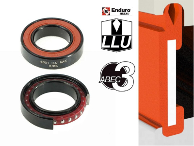 rolamento enduro 6801 llu max bo sl - 12x21x5