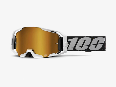 goggles 100% armatic rapidracer gold lens