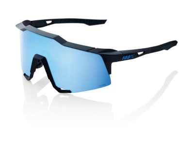 oculos 100% speedcraft preto lentes hiper azul