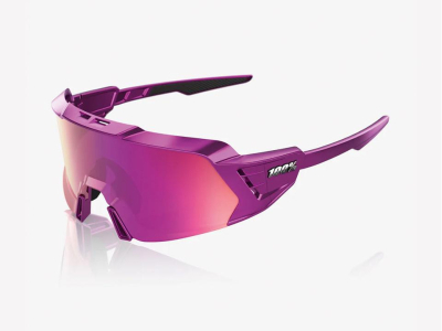 oculos 100% korbin x gloss chrome lentes purple