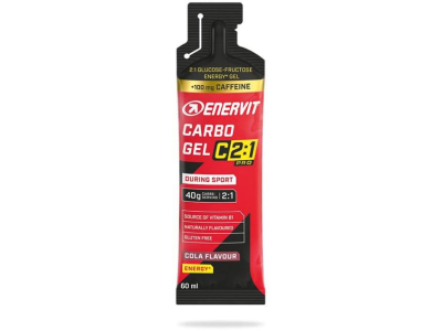 gel enervit c2-1 pro carbo 60ml cola/caffeina