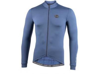 camisola nalini light wrap m/comp. deep blue