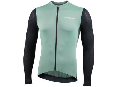 camisola nalini pure m/comp. tourquoise/black