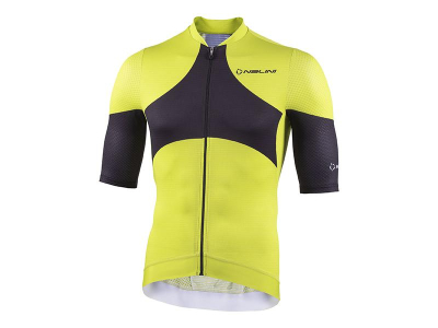 camisola nalini nebraska lime/black m/curta