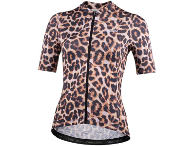 camisola nalini senhora animal leopard m/curta