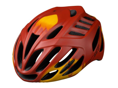 capacete suomy timeless red/yellow matt
